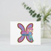 Carte postale Pisces (Debout devant)