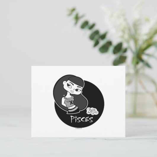 Carte postale Pisces (Debout devant)
