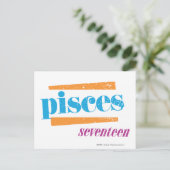 Carte Postale Pisces Aqua (Debout devant)