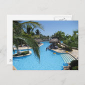 Carte Postale Piscine (Devant / Derrière)