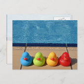 Carte Postale Piscine (Devant / Derrière)