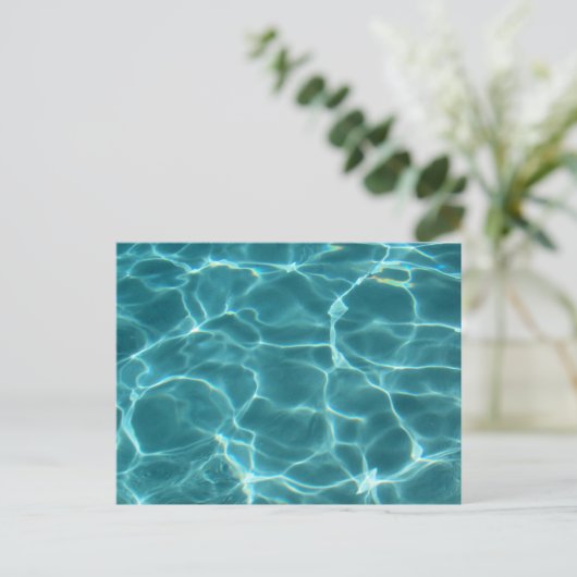 Carte Postale Piscine (Debout devant)