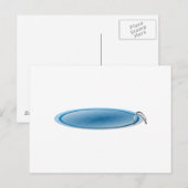 Carte Postale Piscine (Devant / Derrière)