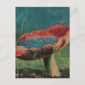 Carte Postale Piscine Champignon (Devant)