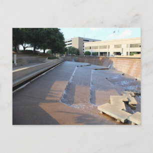 Carte Postale Piscine d'eau active - Fort Worth Water Garden # 2