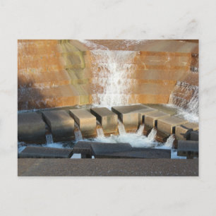 Carte Postale Piscine d'eau active - Fort Worth Water Garden # 2