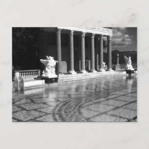 Carte Postale Piscine Neptune de San Simeon Californie USA vinta