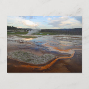 Carte Postale Piscines thermales de Yellowstone