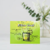 Carte Postale Pisco Sour Drink - Cocktail Cadeau (Debout devant)