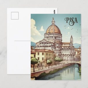 Carte Postale Pise Italie europe Voyage
