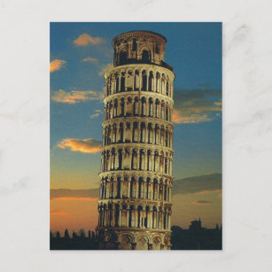 Cartes Postales Tour Pise Originales Zazzle Be