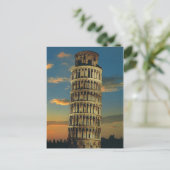 Carte Postale Pise, la tour penchée (Debout devant)