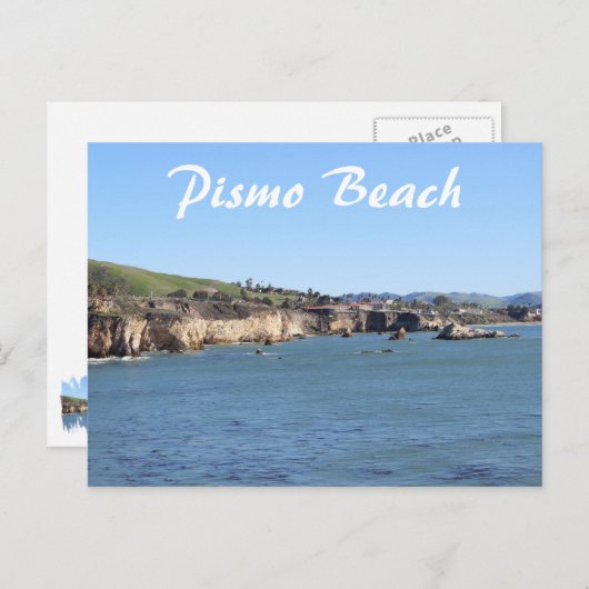 Carte postale Pismo Beach ! (Devant / Derrière)