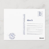 Carte Postale Pismo Beach California Sunset Souvenirs 1960 (Dos)