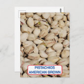 Carte Postale Pistachios, American Grown (Devant / Derrière)
