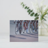 Carte Postale Piste cyclable (Debout devant)