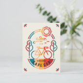 Carte Postale Piste cyclable Retro Cape Cod (Debout devant)