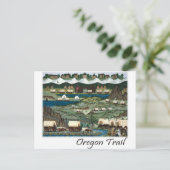 Carte Postale Piste de l'Oregon (Debout devant)