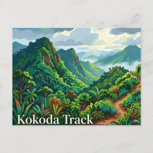 Carte Postale Piste Kokoda Papouasie-Nouvelle-Guinée