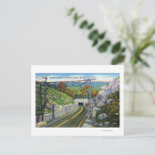 Carte Postale Piste Mohawk Vue de l'entrée W. à Hoosac (Debout devant)