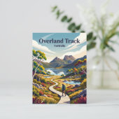 Carte Postale Piste Overland Australie (Debout devant)