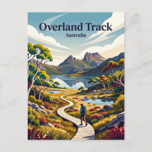 Carte Postale Piste Overland Australie
