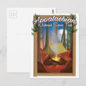 Carte Postale Piste Pittoresque nationale des Appalaches (Devant / Derrière)