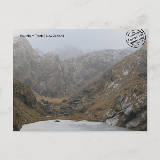 Carte Postale Piste Routeburn (Neuseeland) Postkarte (Devant)