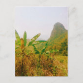 Carte Postale Piste Vang Vieng - Laos (Devant)