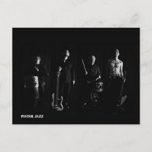 CARTE POSTALE PISTOL JAZZ