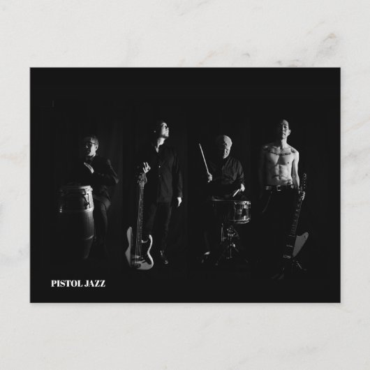 CARTE POSTALE PISTOL JAZZ (Devant)