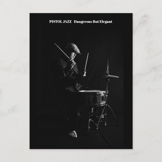 CARTE POSTALE PISTOL JAZZ(B) (Devant)