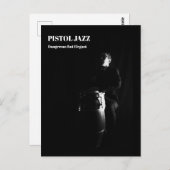 CARTE POSTALE PISTOL JAZZ(D) (Devant / Derrière)