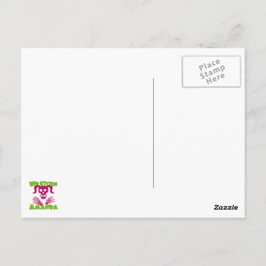 Carte Postale Pit Bull T-Bone (Dos)