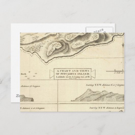 Carte Postale Pitcairn (Devant / Derrière)