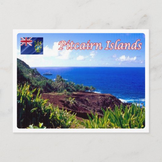 Carte Postale Pitcairn Islands - St. Paul's Point - (Devant)