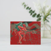 Carte Postale Pitchfork Devil (Debout devant)