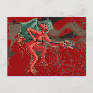 Carte Postale Pitchfork Devil