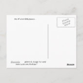 Carte Postale Pitié (Dos)