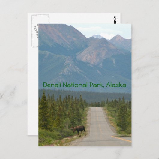 Carte postale Pittoresque Alaska (Devant / Derrière)