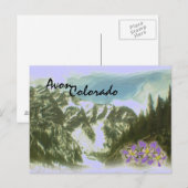 Carte postale pittoresque Avon Colorado (Devant / Derrière)