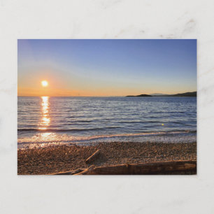 Carte postale pittoresque Beach Sunset