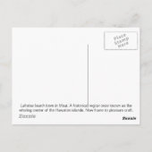 Carte postale pittoresque de Lahaina Maui (Dos)