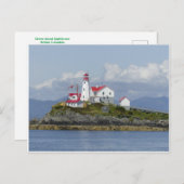 Carte postale pittoresque Green Island Lighthouse (Devant / Derrière)