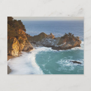 Carte Postale Pittoresque McWay Falls tombent sur la plage et 2