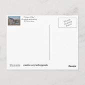 Carte Postale pittoresque portrait de la faune de deux loups ext (Dos)