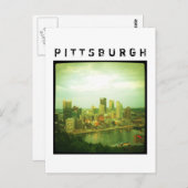 Carte Postale Pittsburgh (Devant / Derrière)