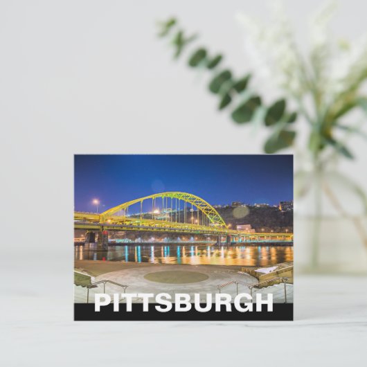 CARTE POSTALE PITTSBURGH (Debout devant)
