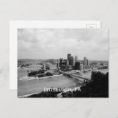 Carte postale Pittsburgh (Devant / Derrière)