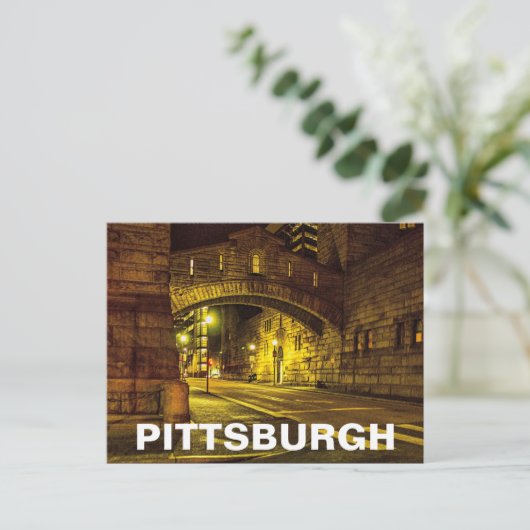 CARTE POSTALE PITTSBURGH (Debout devant)